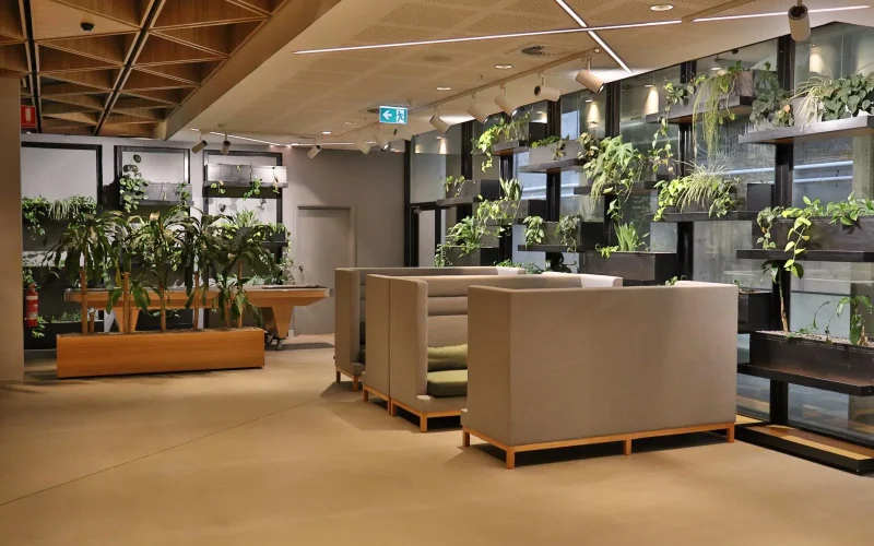 Commercial lobby upgrade