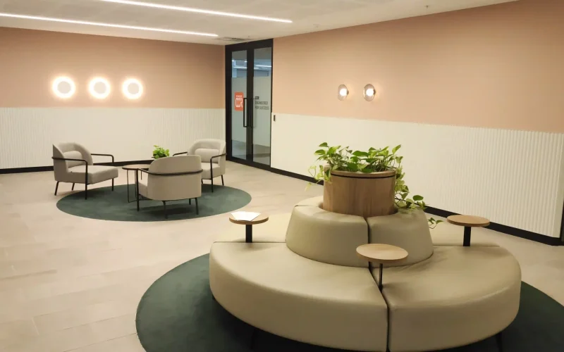 Commercial fit-out interior